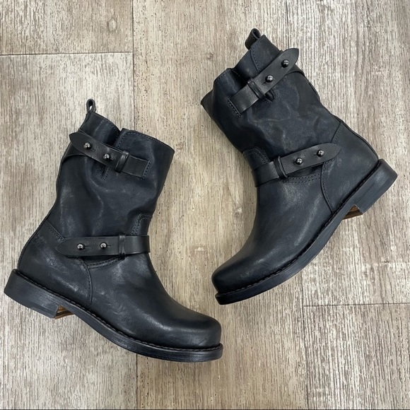 🥳HP🥳 NEW Rag & Bone GORGEOUS Italian Leather Moto Boots, 7.5 - Picture 3 of 10